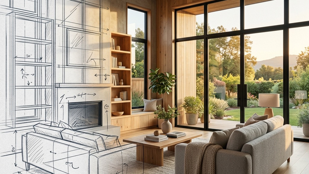 ラフスケッチからフォトリアルな空間へAIが昇華させる