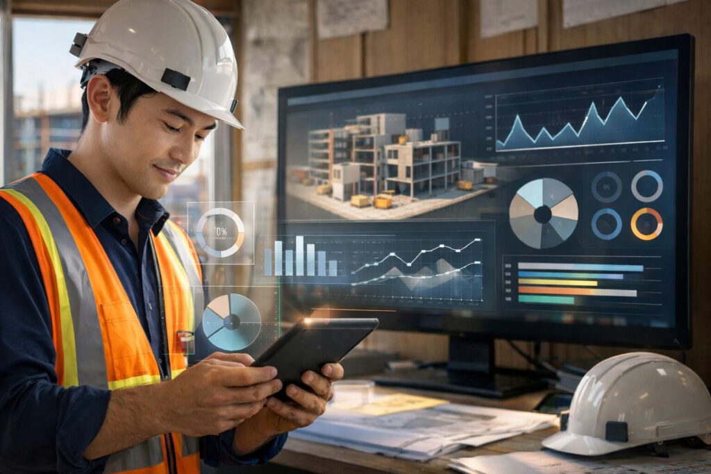 現場進捗報告をデジタル化＋AI要約する方法——建設・製造業の中小企業が今日から始める4ステップ