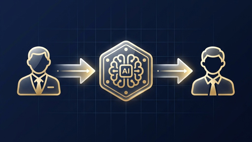 AIがベテランと若手の架け橋になる構造