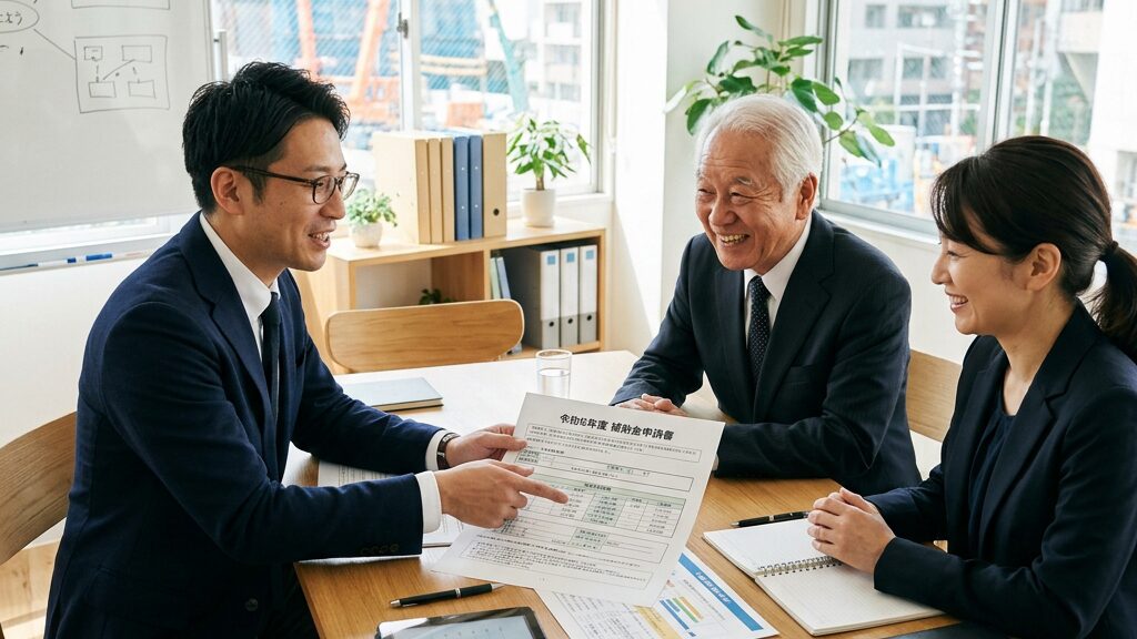【令和8年度最新】建設業が助成金をフル活用して「実質12万円」で業務整理と社員教育を同時に実現する方法