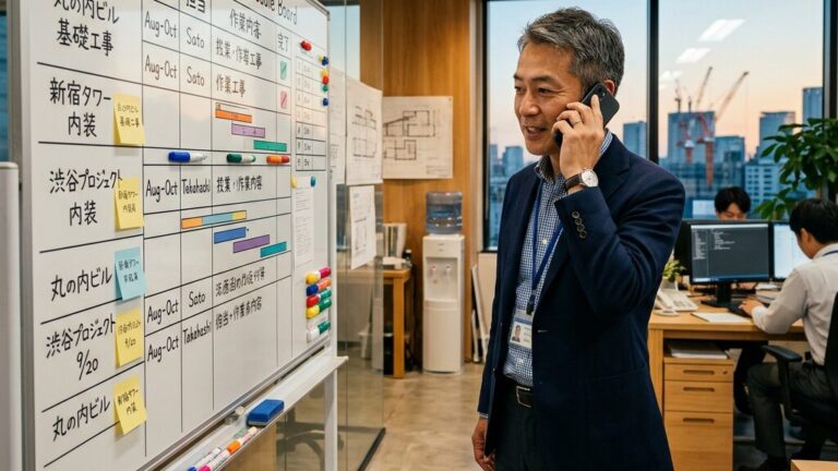 社長の電話が鳴り止まない？建設・製造業の属人化を防ぐ業務整理の仕組み化