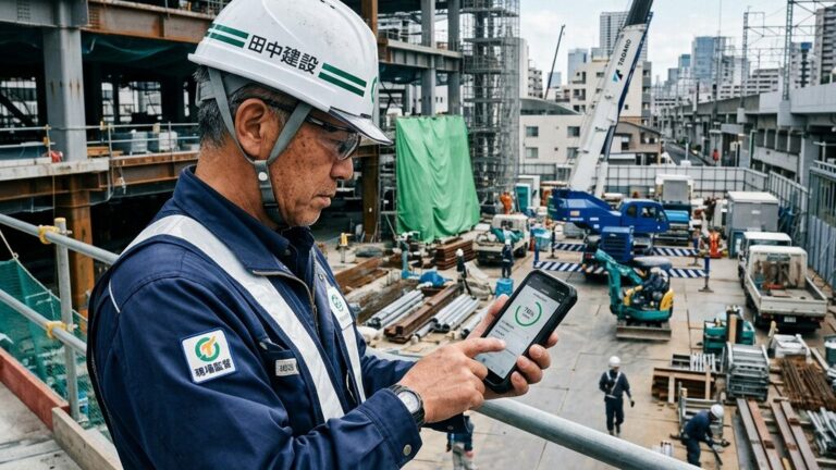 現場監督を事務から解放するスマホ工事進捗管理の仕組み化手順